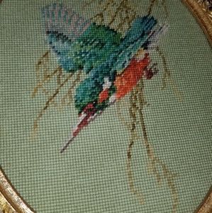 Vintage Eunice Beam Paint By Needlepoint Kit Compl